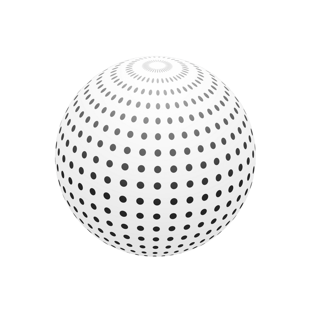 Decorative 3D sphere