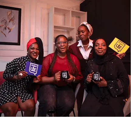 Project Ule team and young parents