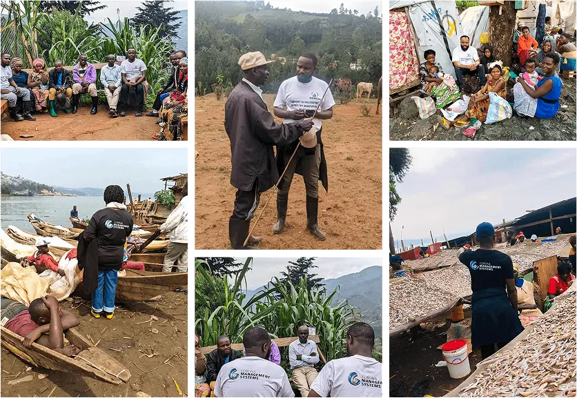 ReMiDi field engagement across communities in North and South Kivu, DRC